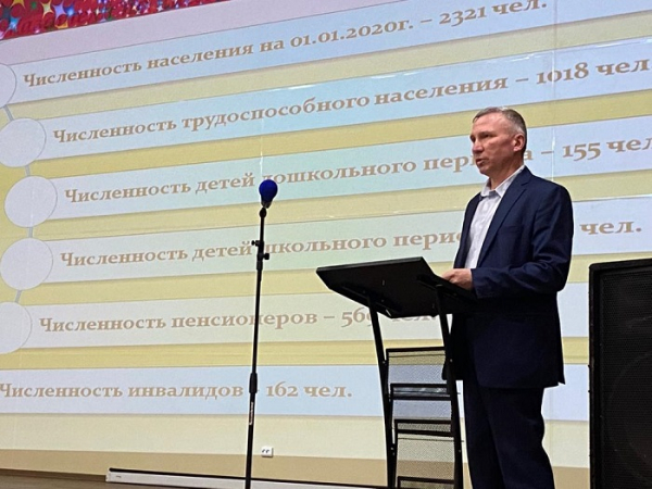  Отчет о проделанной в 2020 году работе представила глава Усть-Кудинского МО Максим Распутин 